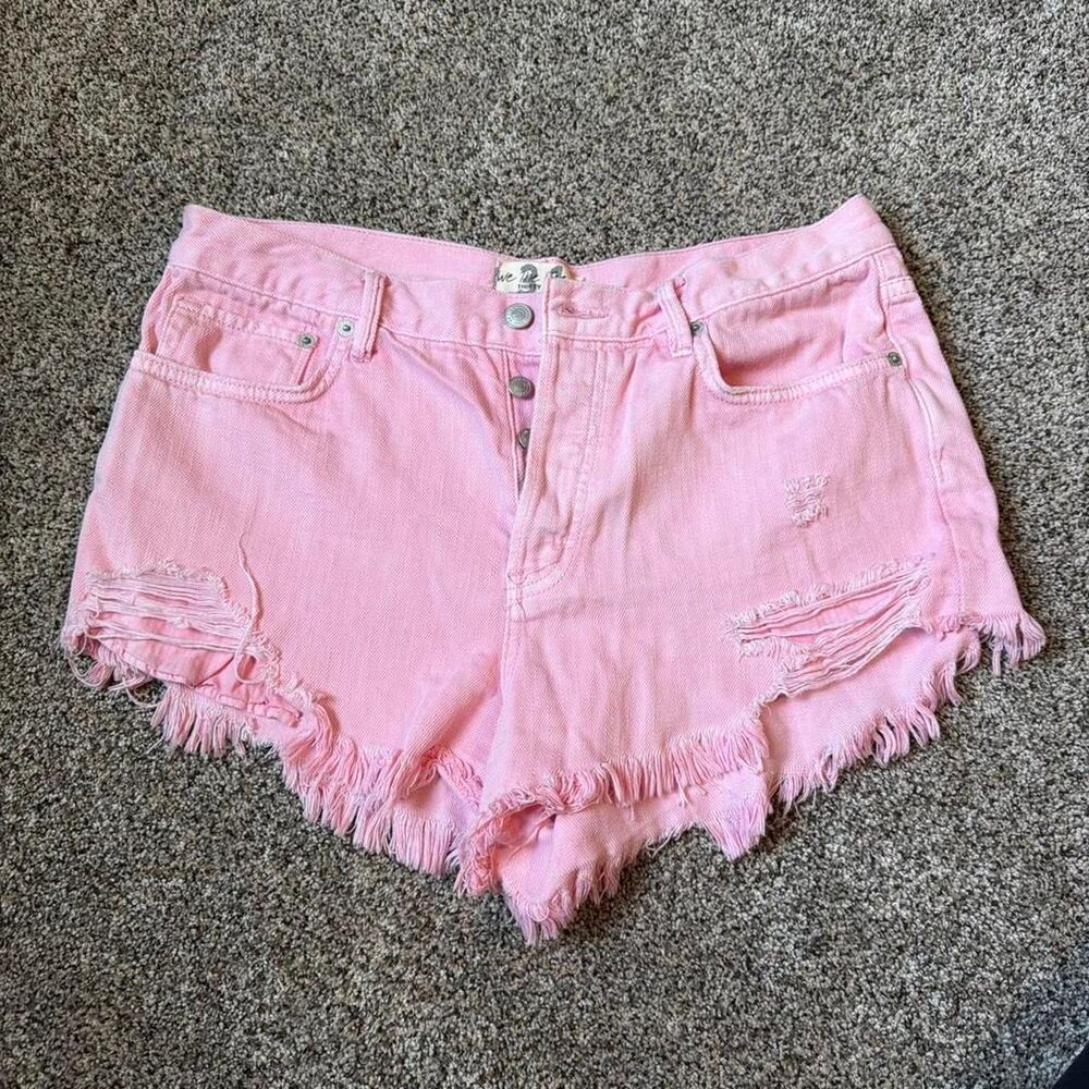 Free-people Women's Pink Shorts